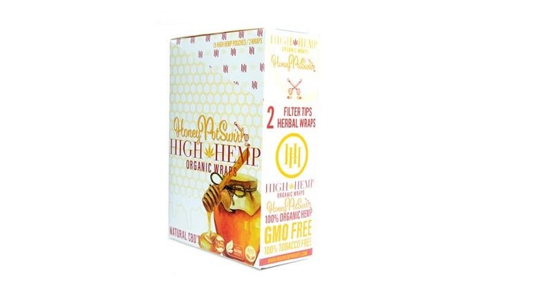 High Hemp Organic Wraps Honey Pot Swirl