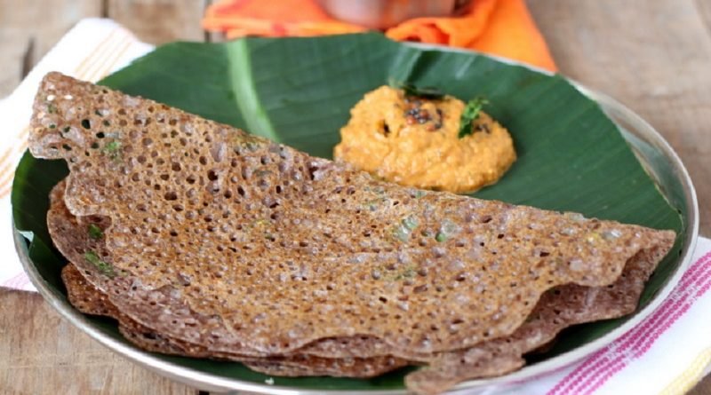 Ragi Dosa Recipe (Step by Step) with Ingredients