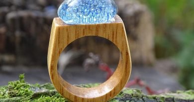 Wooden Engagement Ring