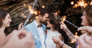 The Magic of Wedding Sparklers