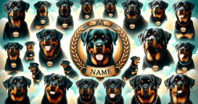 Rottweiler Names - Finding the Perfect Name for Your Dog