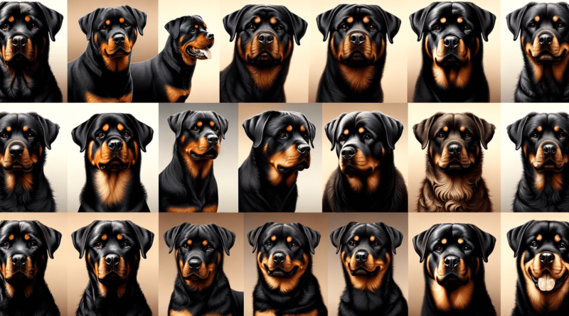 Rottweilers Colors and Coat Variations
